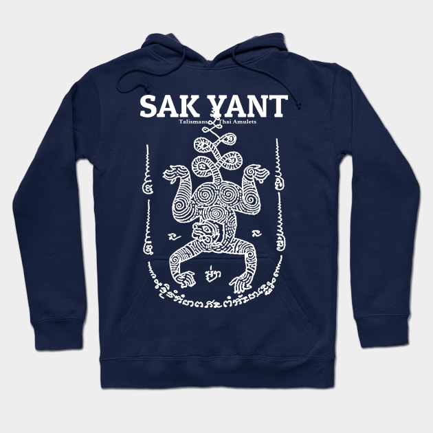 Sak Yant Hanuman Hoodie by KewaleeTee